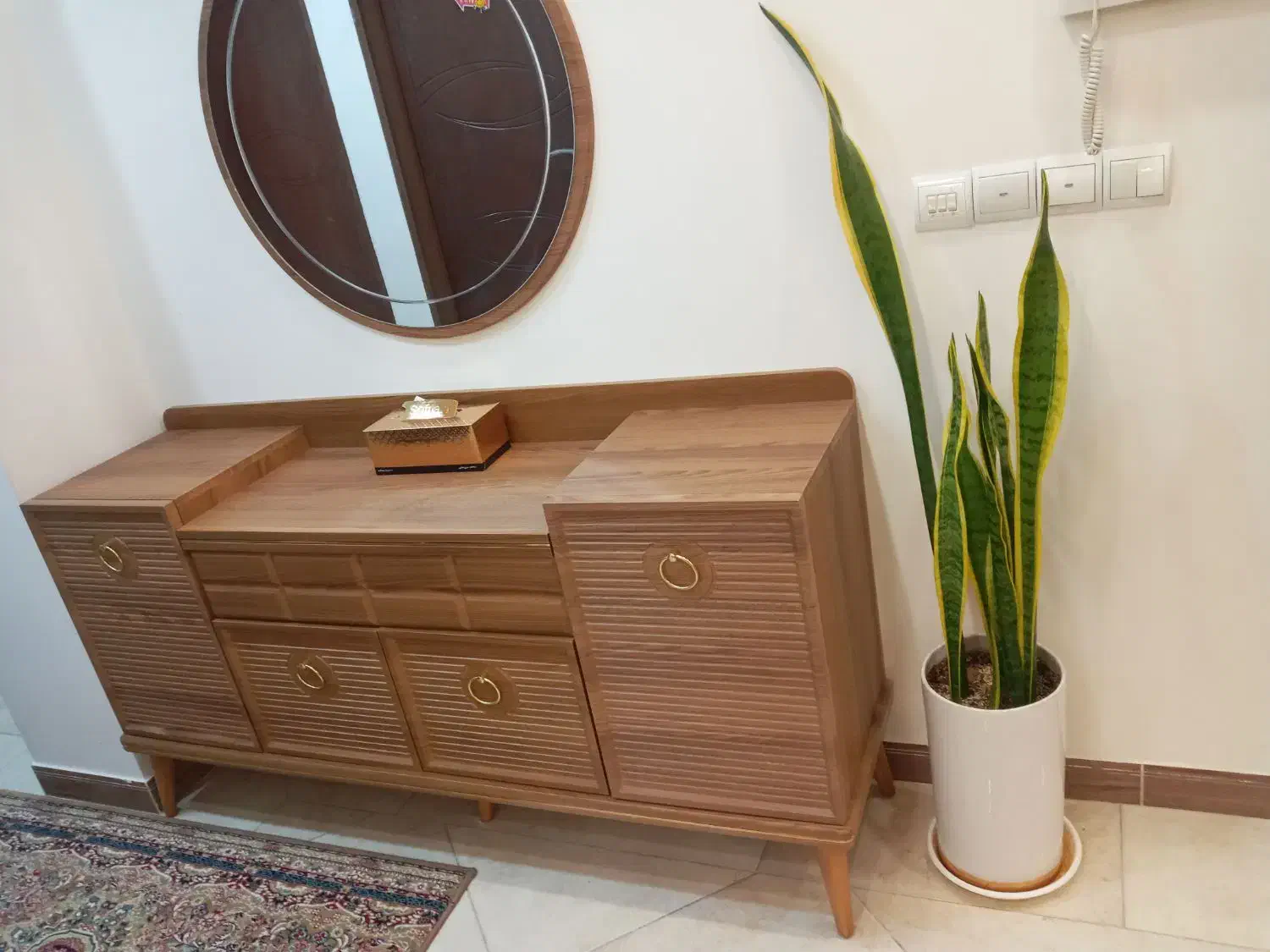 آینه کنسول نو نو|بوفه، ویترین، کنسول|قروه, |دیوار