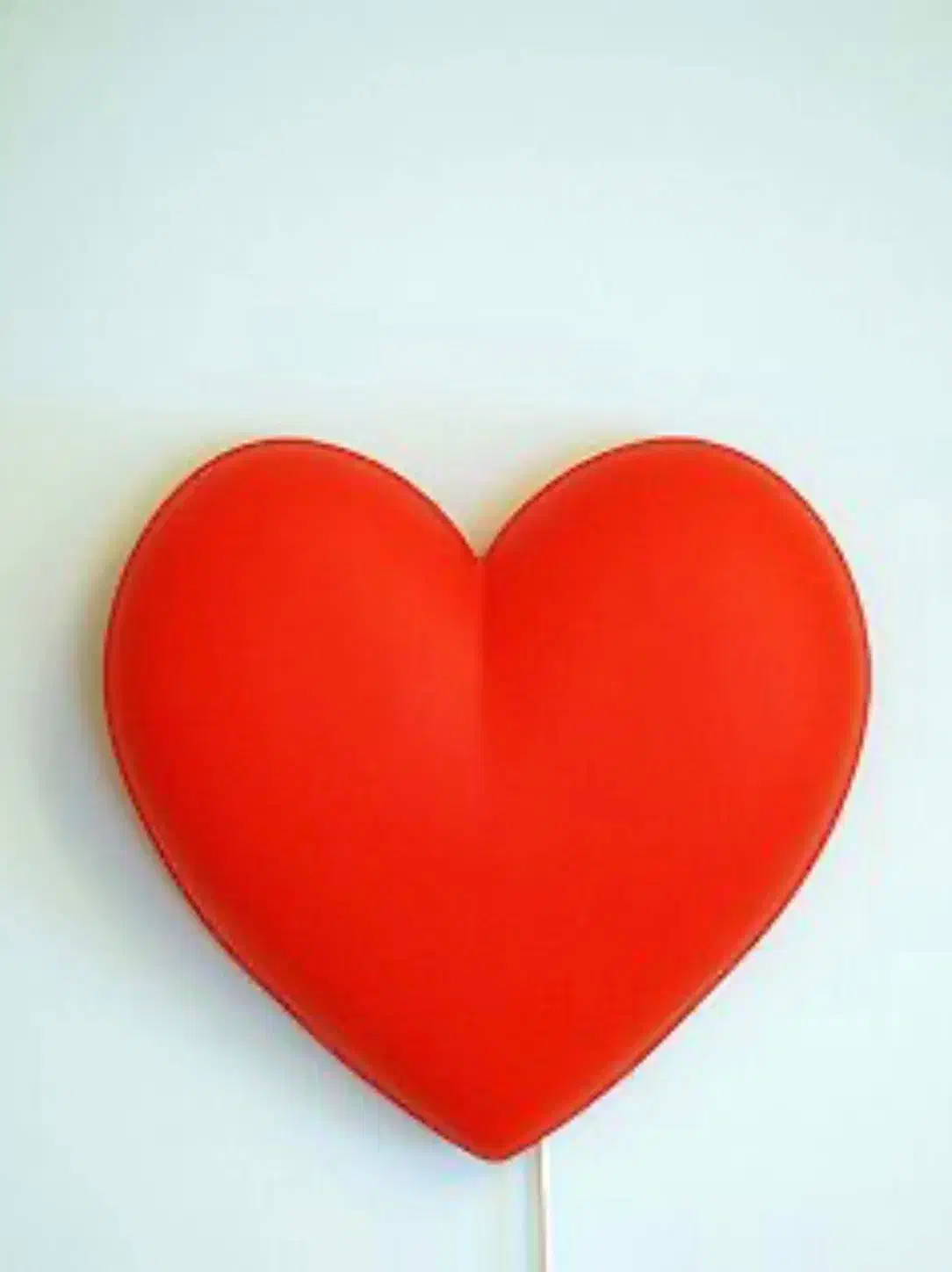 چراغ خواب قلبی قرمز  ایکیا مدل IKEA smila hjarta|چراغ خواب و آباژور|تهران, باغ فیض|دیوار