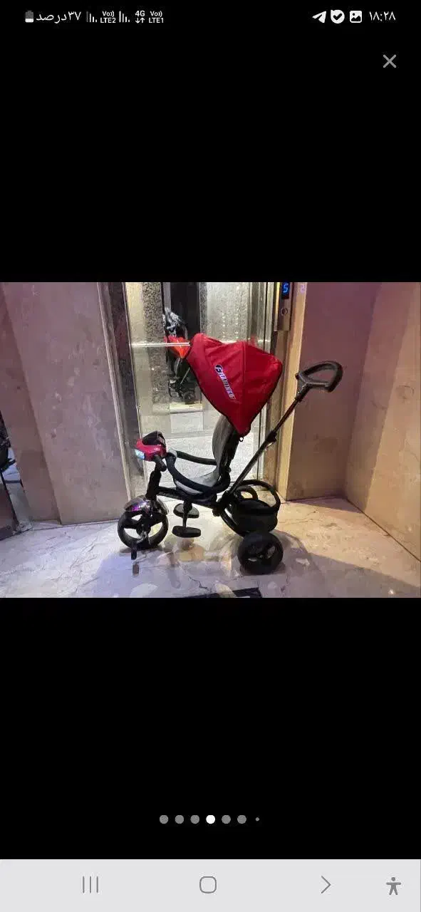 سه چرخه کودک خارجی برند فلامینگو|کالسکه و لوازم جانبی|تهران, ارامنه|دیوار