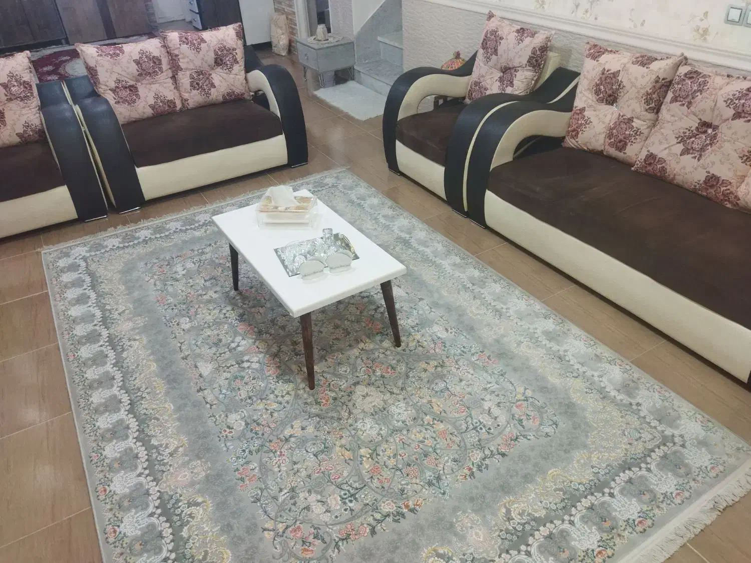 مبل هفت نفره|مبلمان خانگی و میز عسلی|گتاب, |دیوار