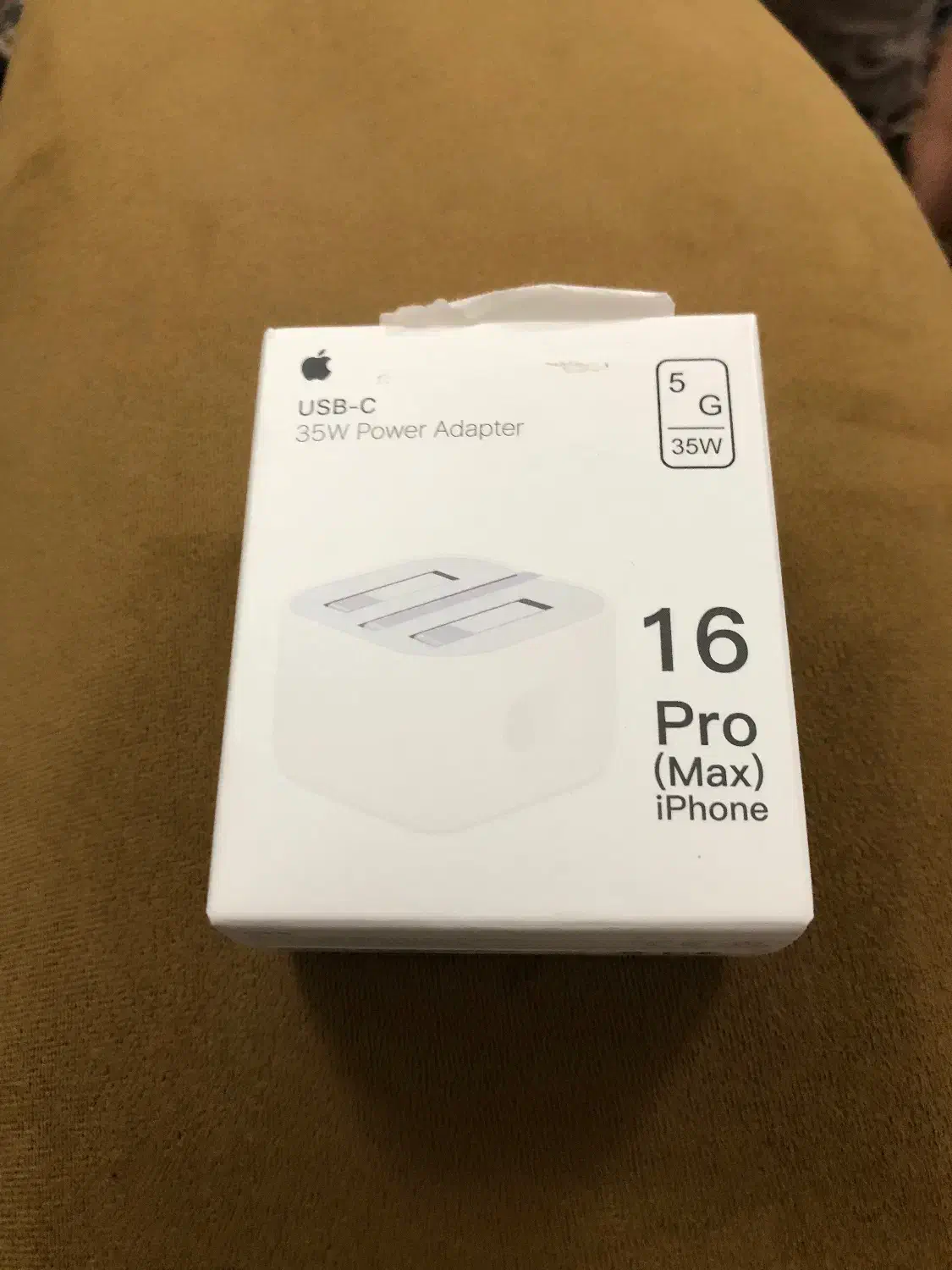 شارژر ۳۵ وات آیفون ۱۶ پرومکس (اورجینال)|لوازم جانبی موبایل و تبلت|زنجان, |دیوار