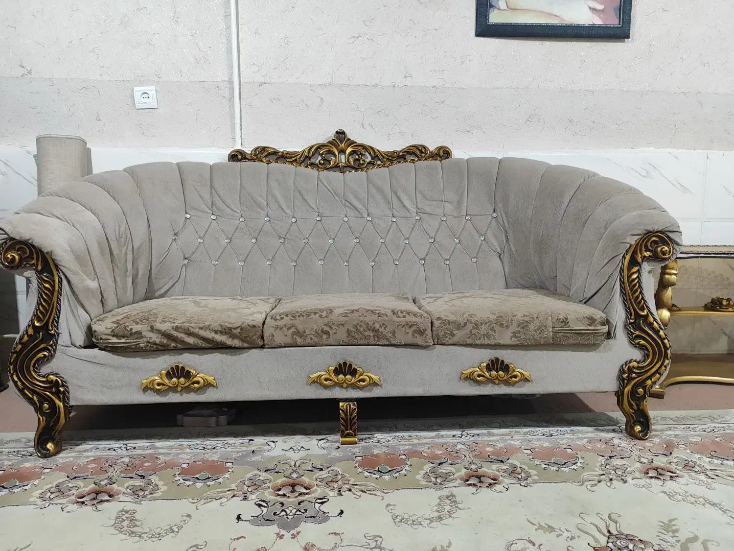 مبل راحتی ۷نفره|مبلمان خانگی و میز عسلی|محمدشهر, ولدآباد|دیوار