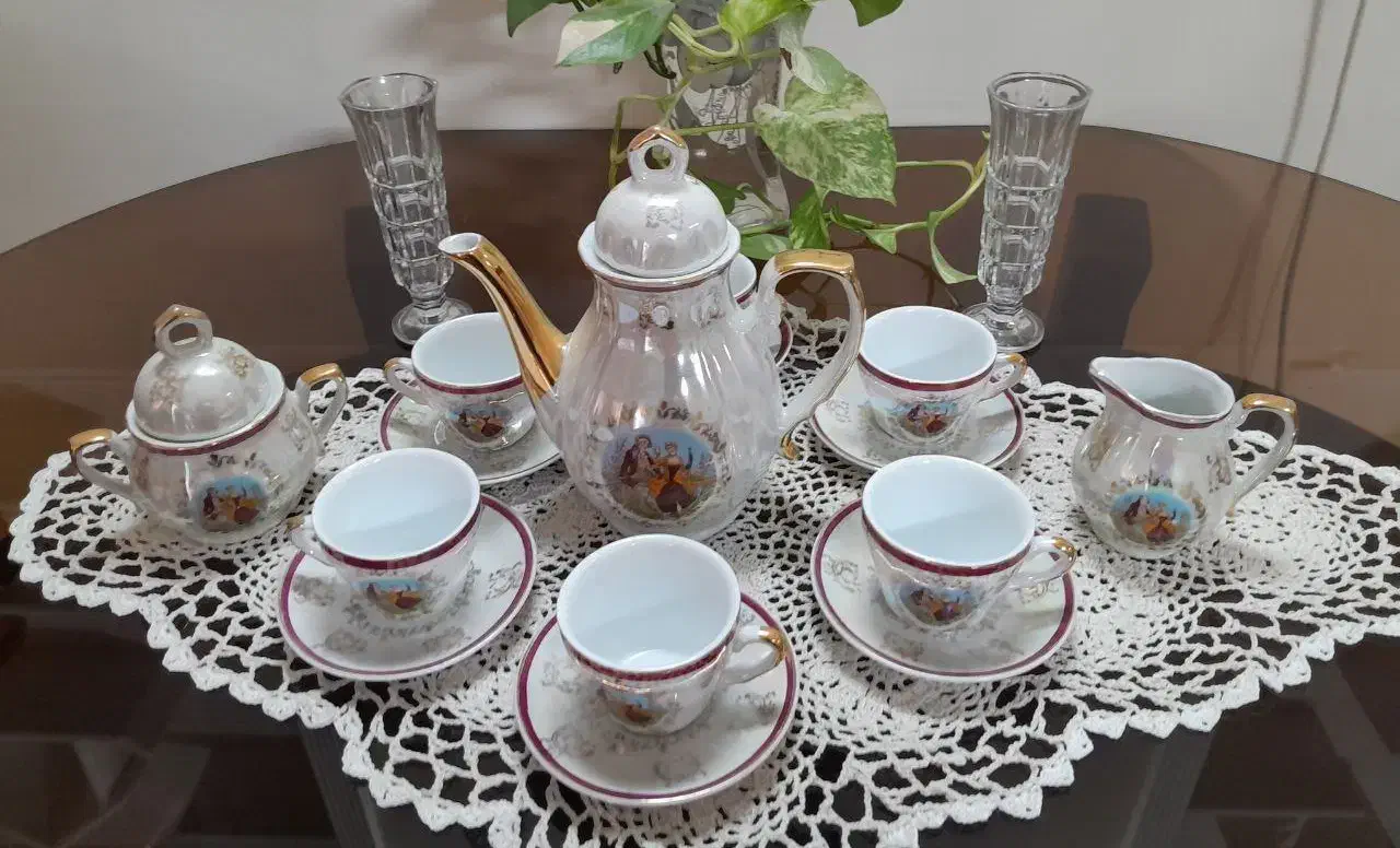 ظروف پذیرایی چینی نو|ظروف سرو و پذیرایی|مشهد, پروین اعتصامی|دیوار