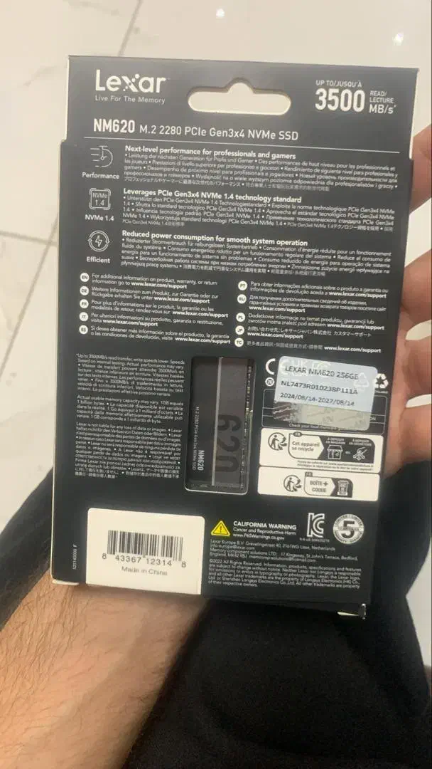 ssd۲۵۶ لکسار|قطعات و لوازم جانبی رایانه|اصفهان, مارچین|دیوار