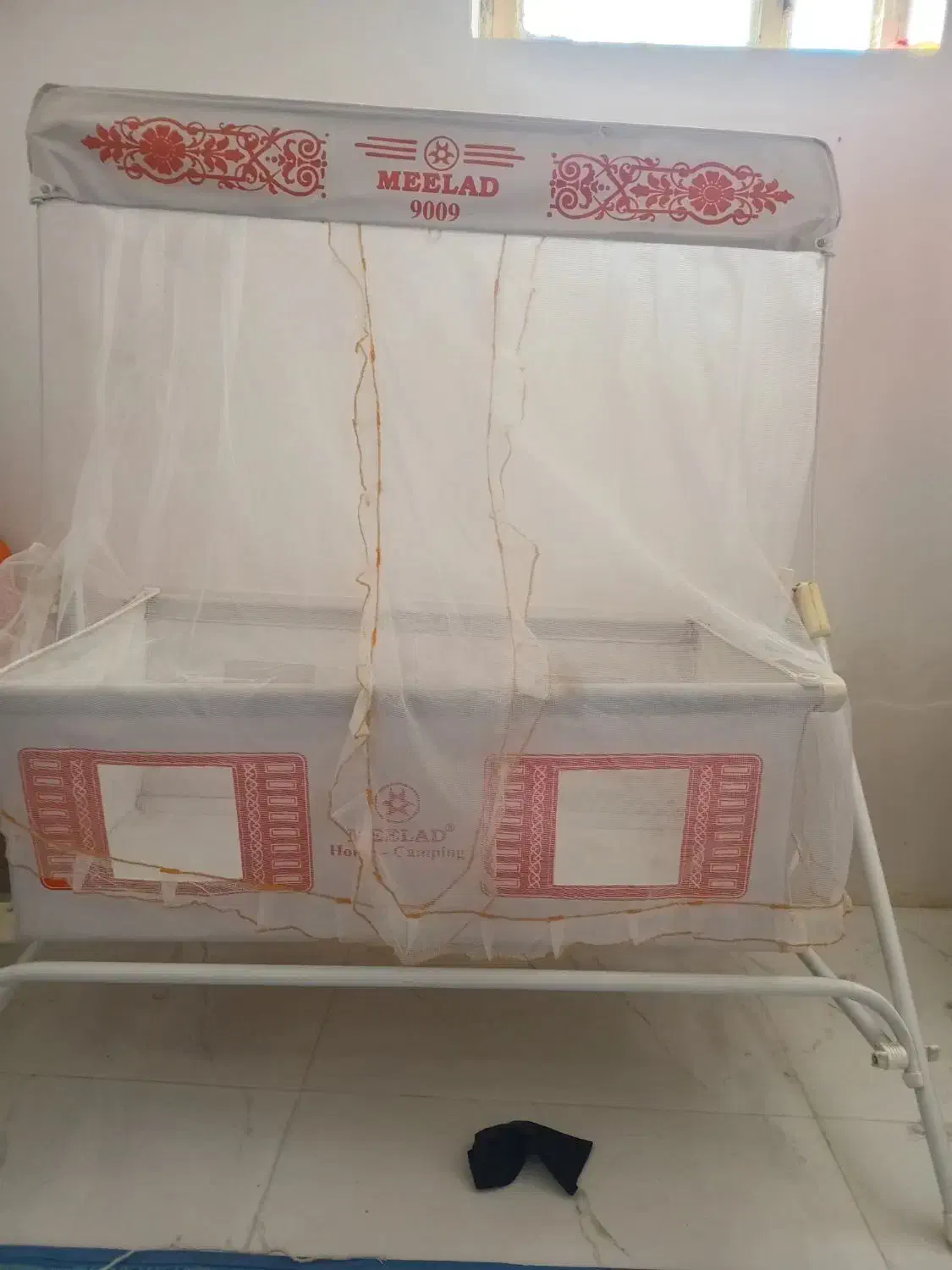 با سلام یک عدد گهواره یک عدد روروک یک عدد کهیر|کالسکه و لوازم جانبی|نیشابور, رحمت آباد|دیوار