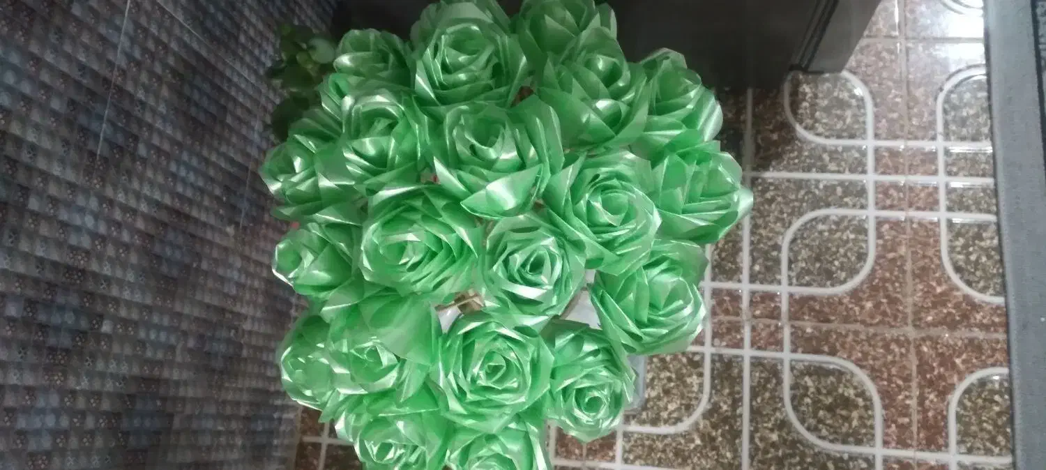 گل روبانی|گل مصنوعی|ابهر, |دیوار