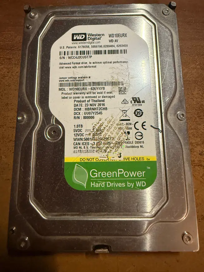 هارد ۱ترابایت وسترن آبی و سبر و رم ۲ گیگ ddr2|قطعات و لوازم جانبی رایانه|تهران, ایوانک|دیوار