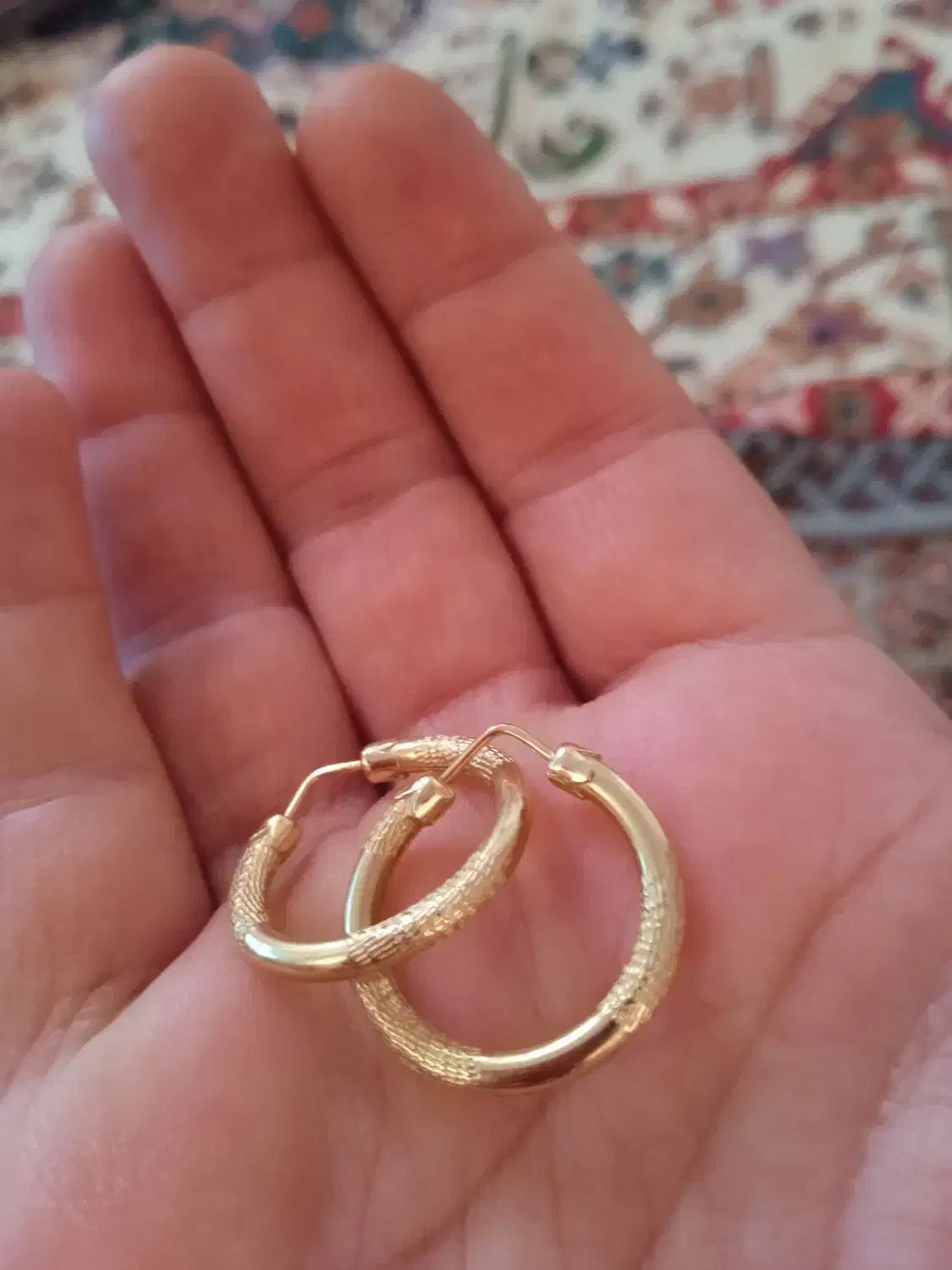 گوشواره حلقه ای نونونونو|جواهرات|تهران, بریانک|دیوار