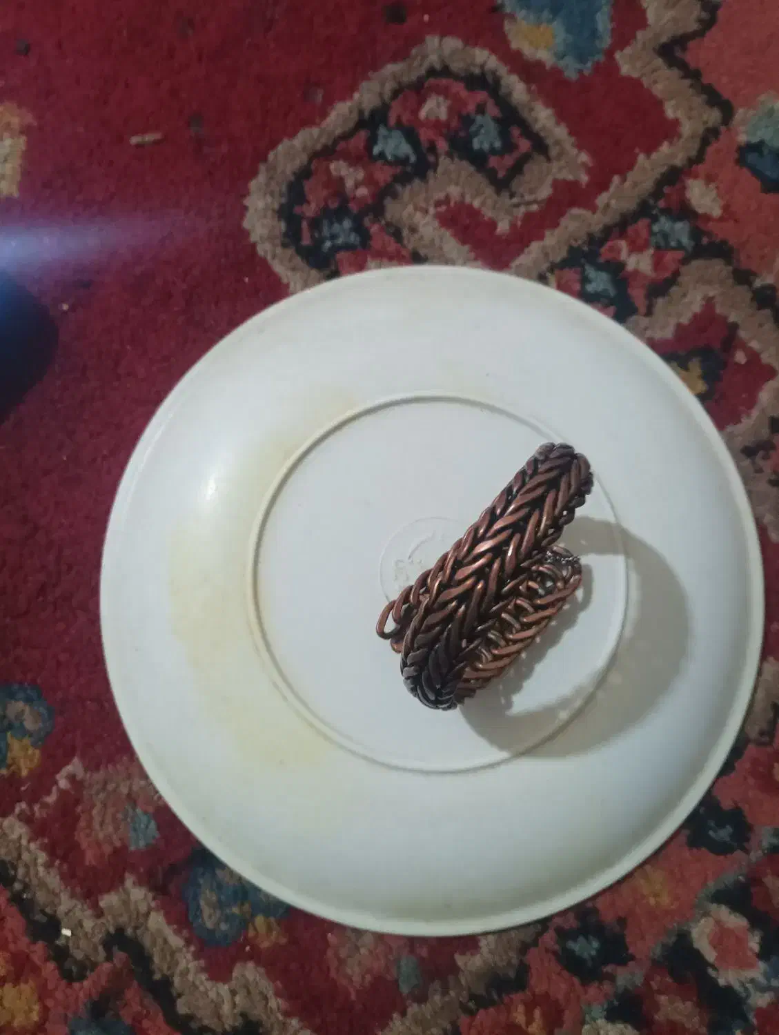 باسلام خدمت دوستان عزیز یک عدد دست بند مس|بدلیجات|کرمان, |دیوار