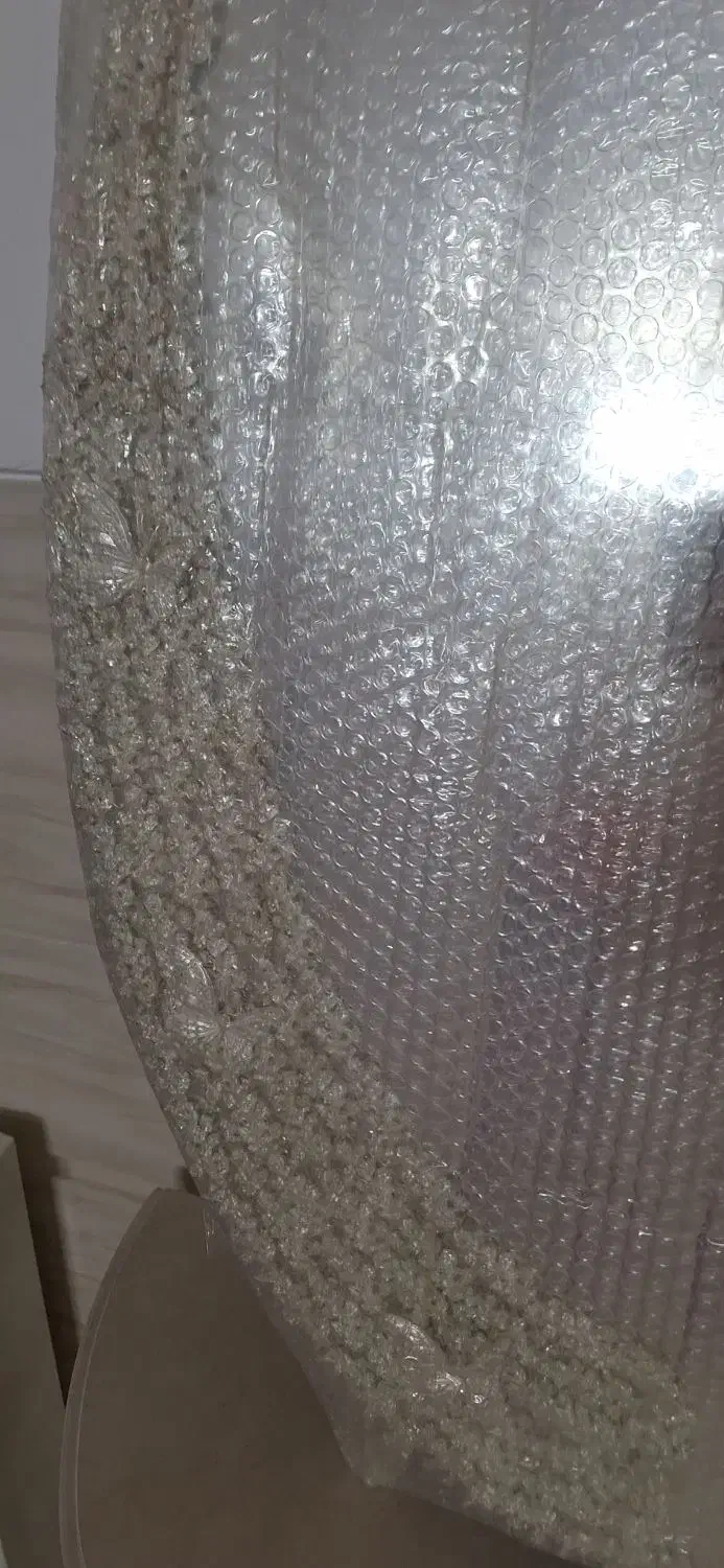 آینه و شمعدان نقره ای نو|صنایع دستی و سایر لوازم تزئینی|حمیدیا, |دیوار