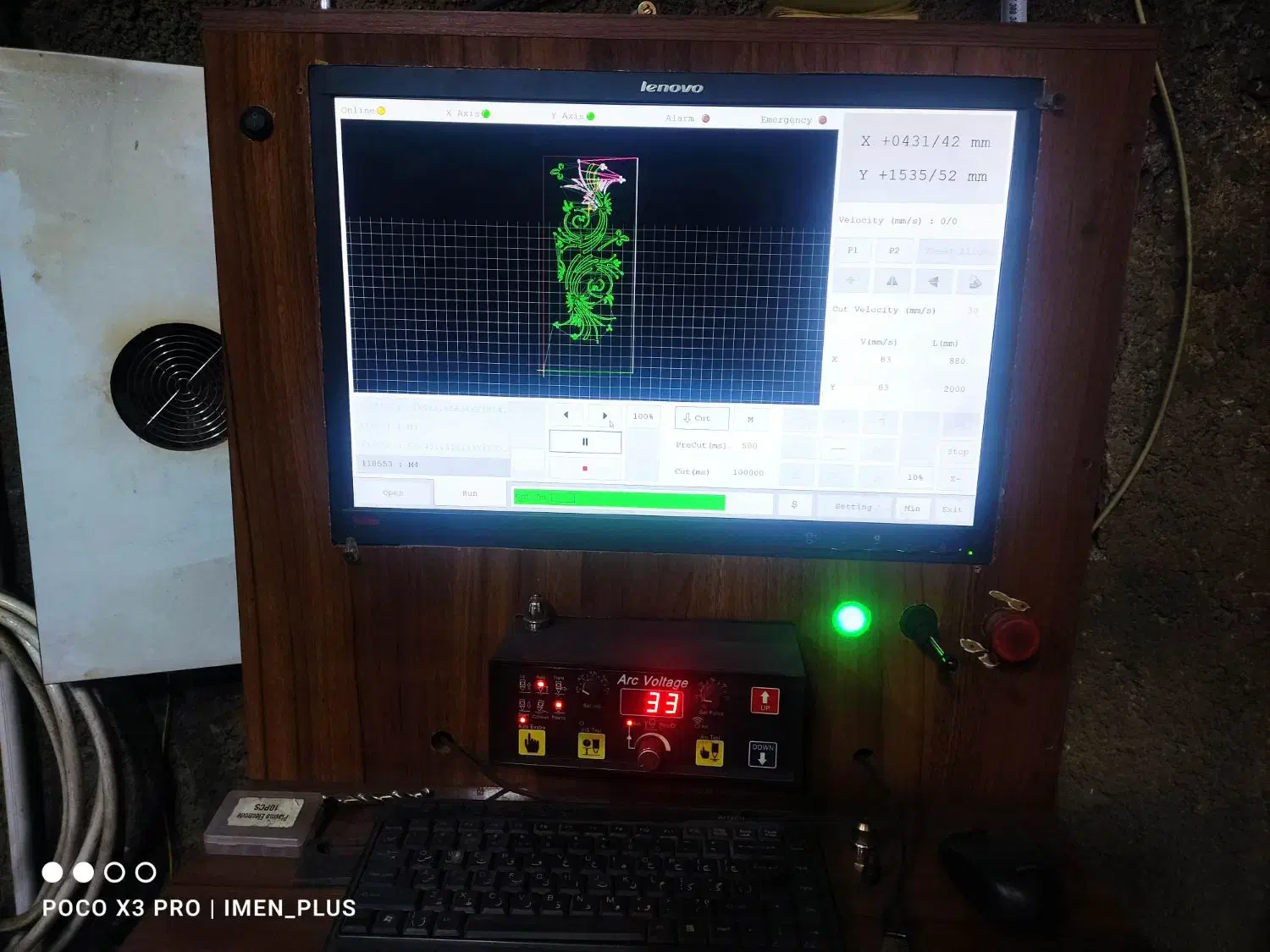 دستگاه برش cnc پلاسما|ماشین‌آلات صنعتی|فریدونشهر, |دیوار