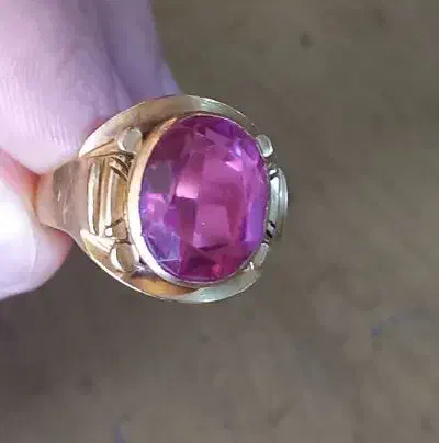 انگشتر طلا سنگ یاقوت|جواهرات|تهران, امانیه|دیوار