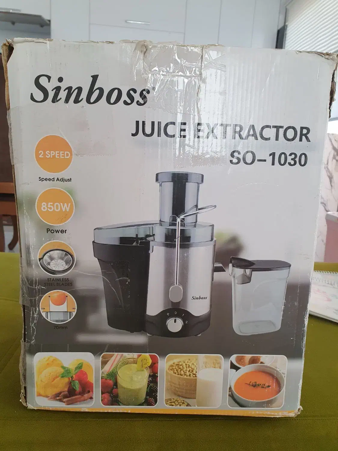 آبمیوه گیری sinboss ترکیه اصل|آبمیوه‌گیر و آب‌مرکبات‌گیر|نیشابور, هفده شهریور|دیوار