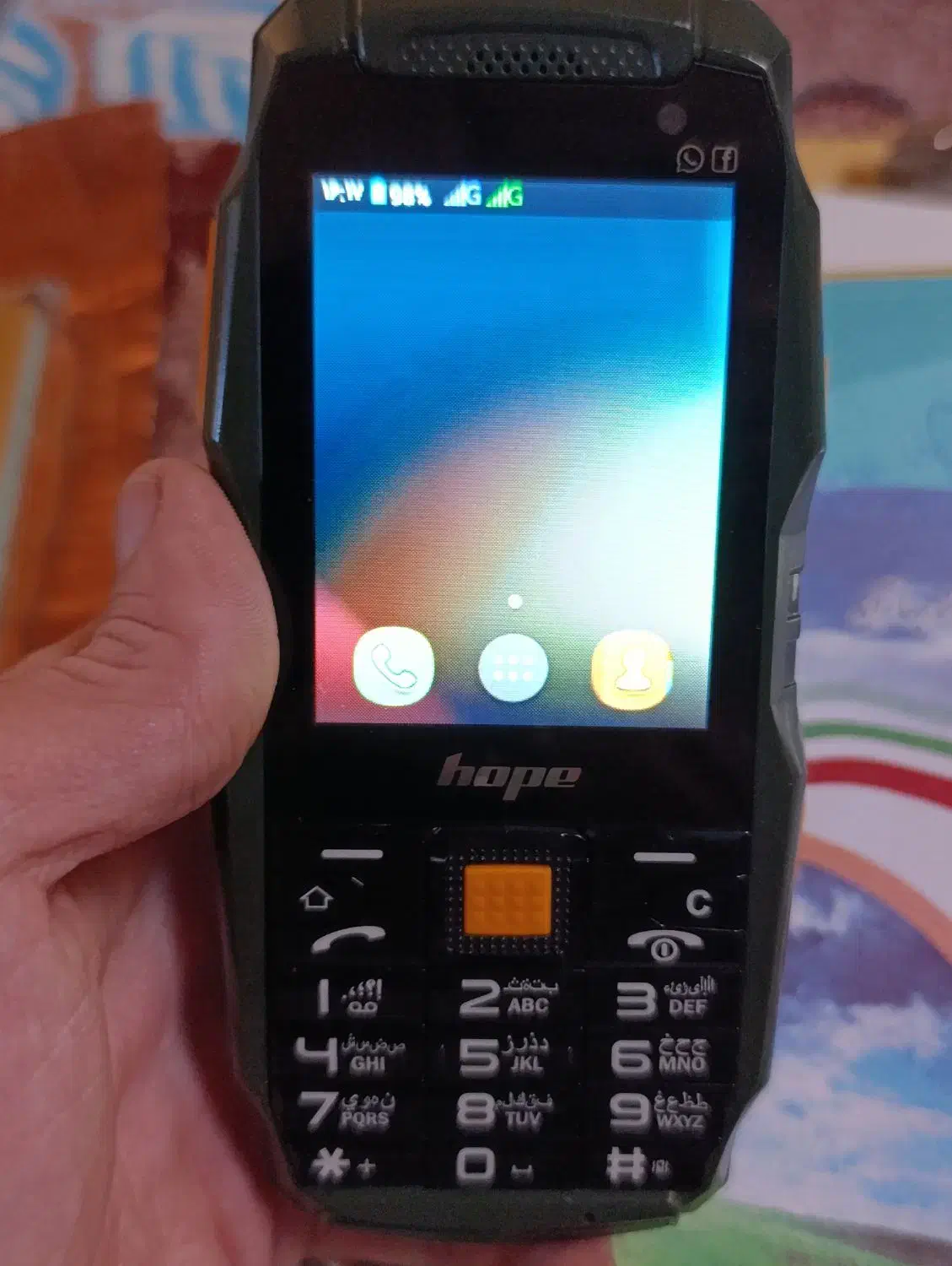 گوشی لمسی دکمه ای هوپ|موبایل|مرودشت, مجد آباد|دیوار