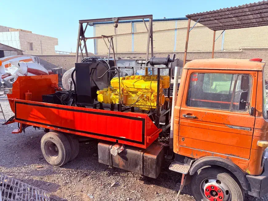 خاور با پمپ بتن زمینی اماده بکار|خودرو سنگین|رباط‌کریم, رباط‌کریم|دیوار