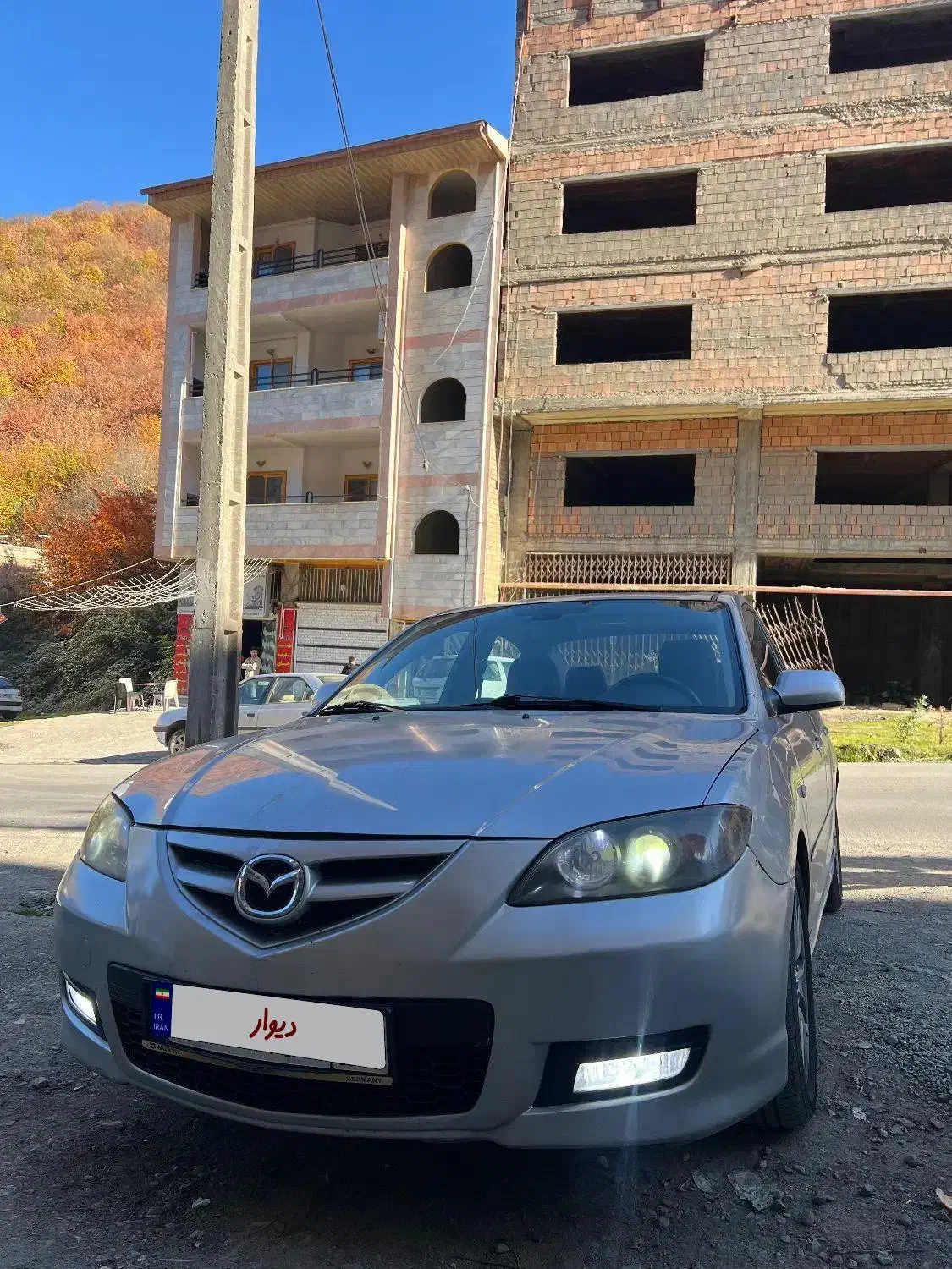 مزدا ۳ بی رنگ|خودرو سواری و وانت|گرگان, |دیوار