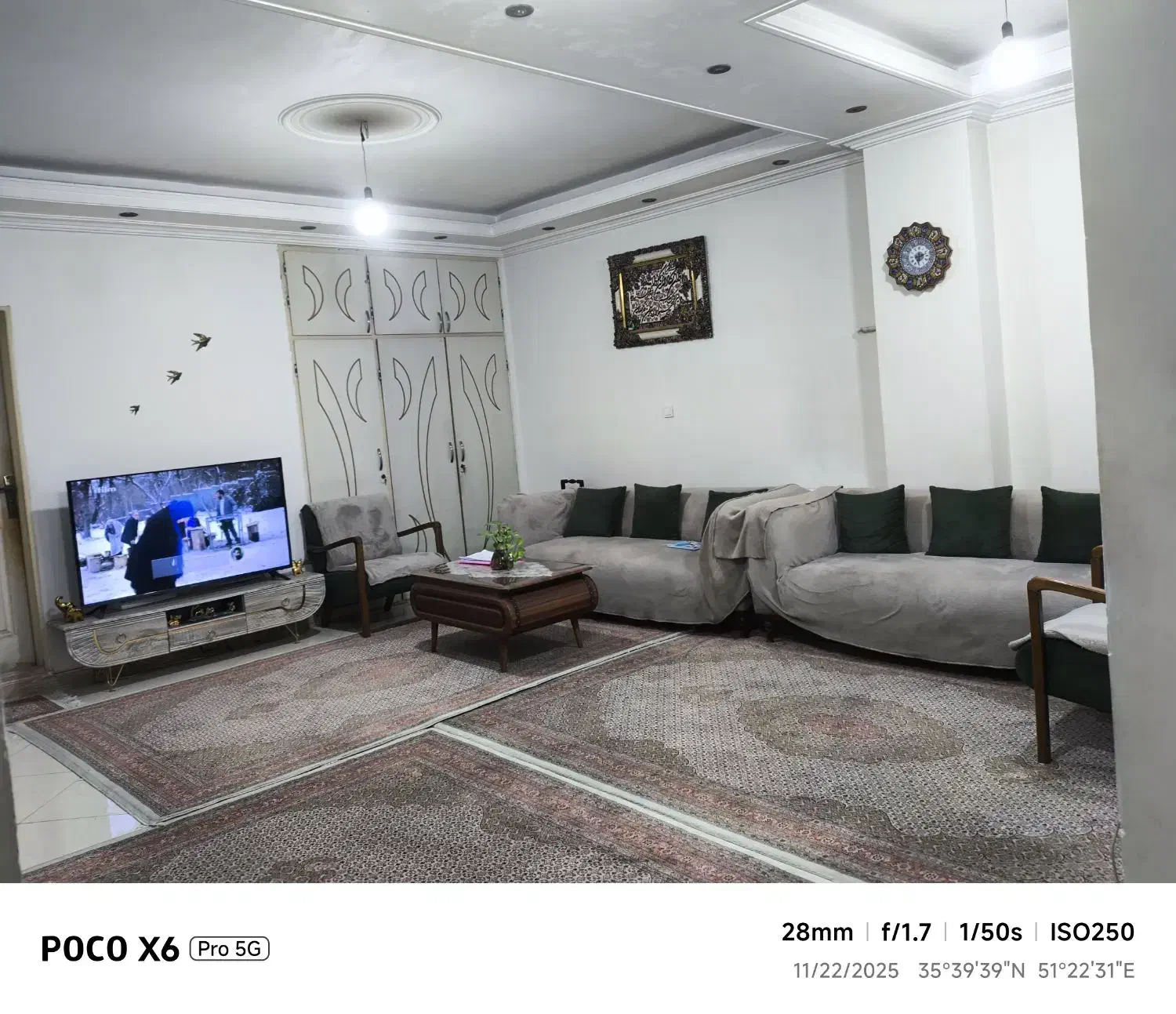 (( اجاره آپارتمان ۷۸ متر دو خواب )) قلعه مرغی