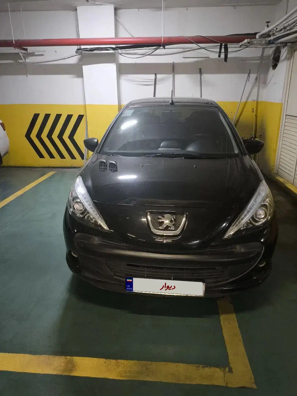 207مشکی مدل 1397|خودرو سواری و وانت|تهران, نجات اللهی|دیوار