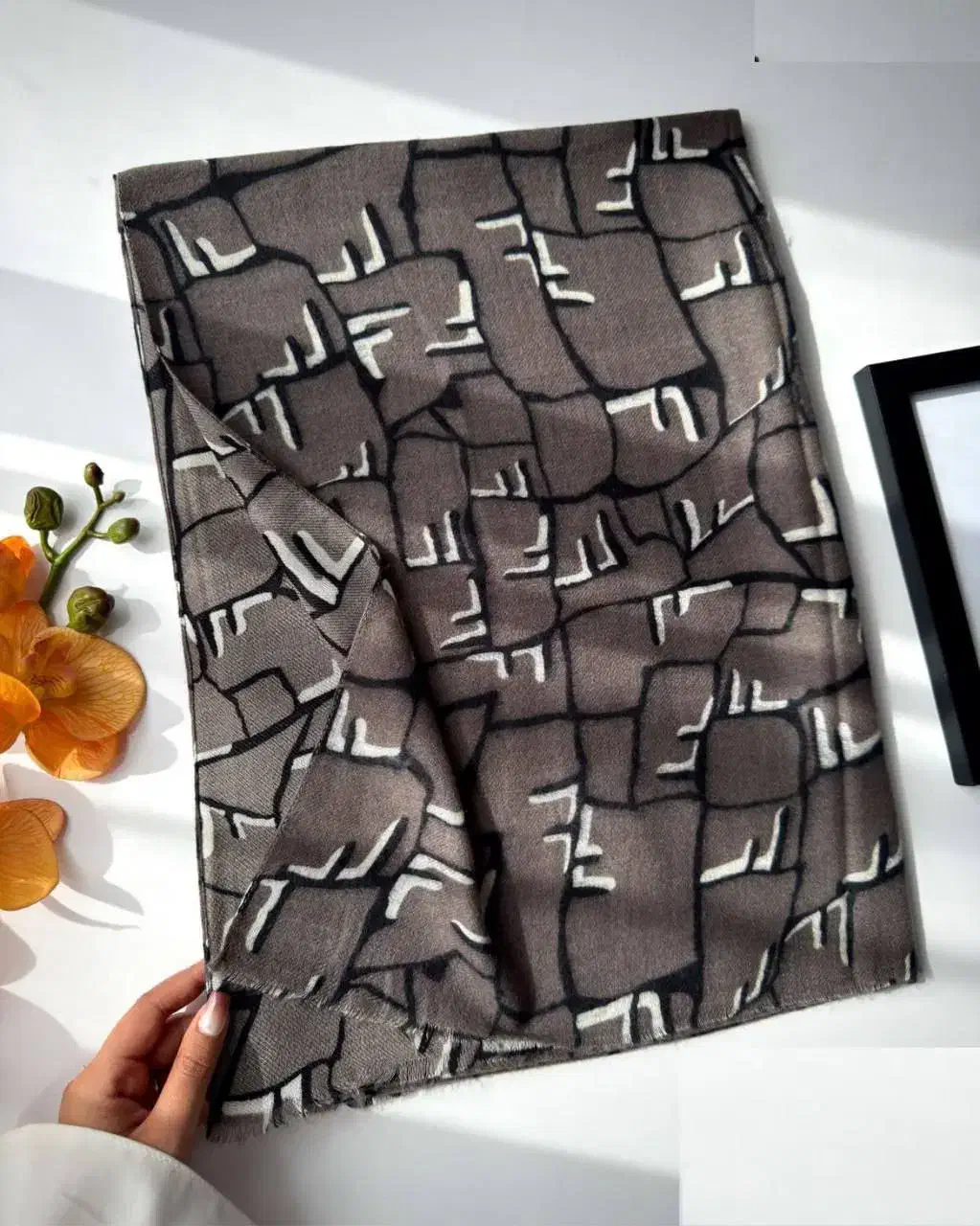 انواع شال موهر تکرو سبک و راحت درطرحبندی و رنگبندی|لباس|زنجان, |دیوار