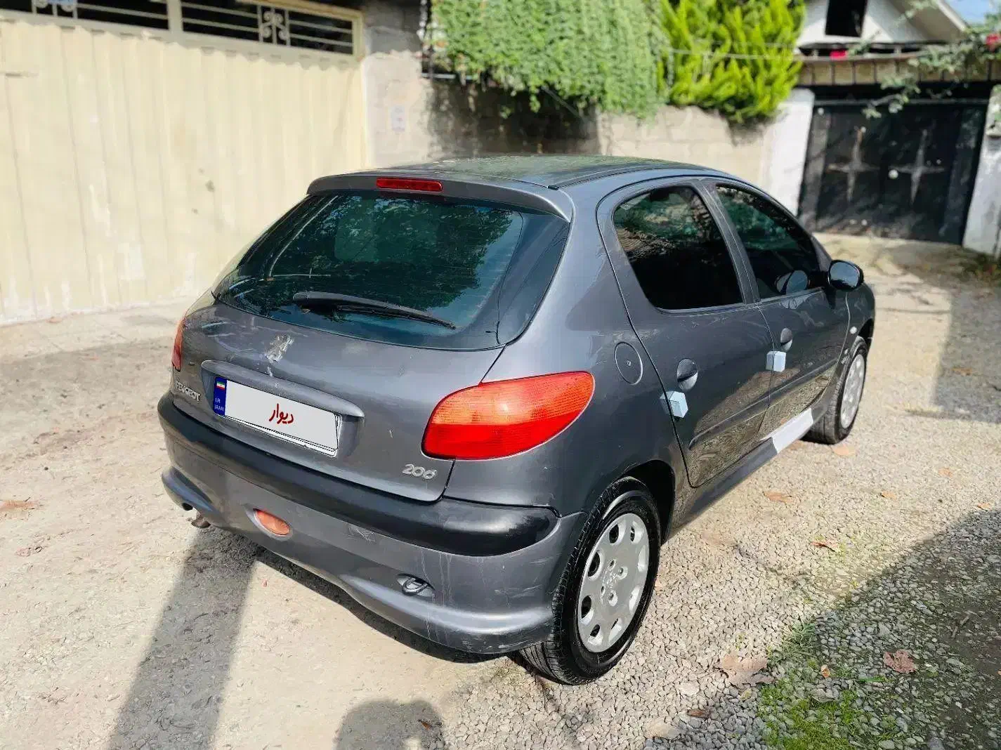 206 تیپ 2 مدل 89 بیرنگ|خودرو سواری و وانت|رشت, کوی طالقانی|دیوار