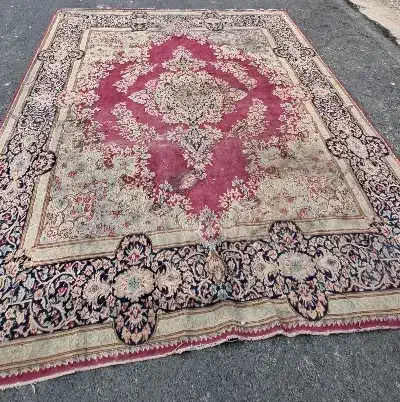 قالی کرمانی|فرش|کرمان, |دیوار