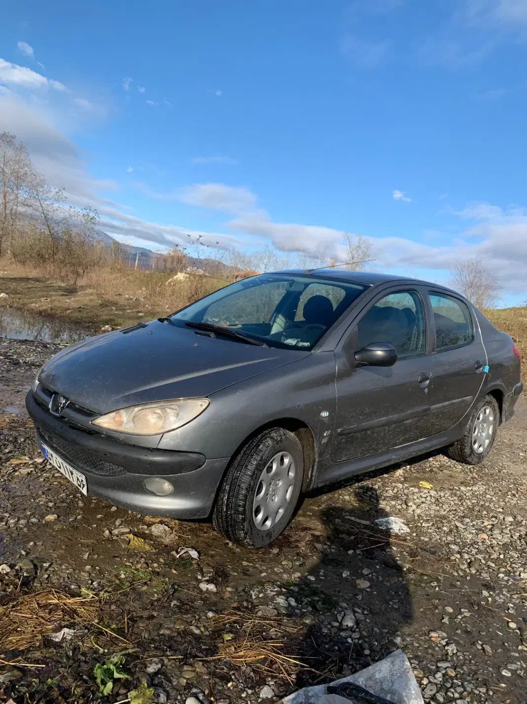 پژو ۲۰۶بی رنگ مدل ۹۵|خودرو سواری و وانت|ماسال, |دیوار