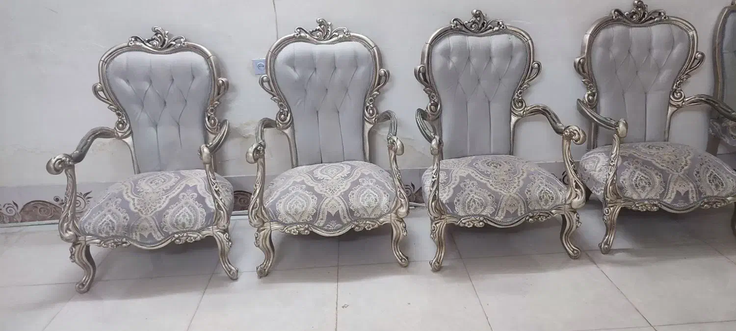 مبل هفت نفره+یک صندلی تکی مدل افسون|مبلمان خانگی و میز عسلی|تربت‌حیدریه, داروپخش|دیوار