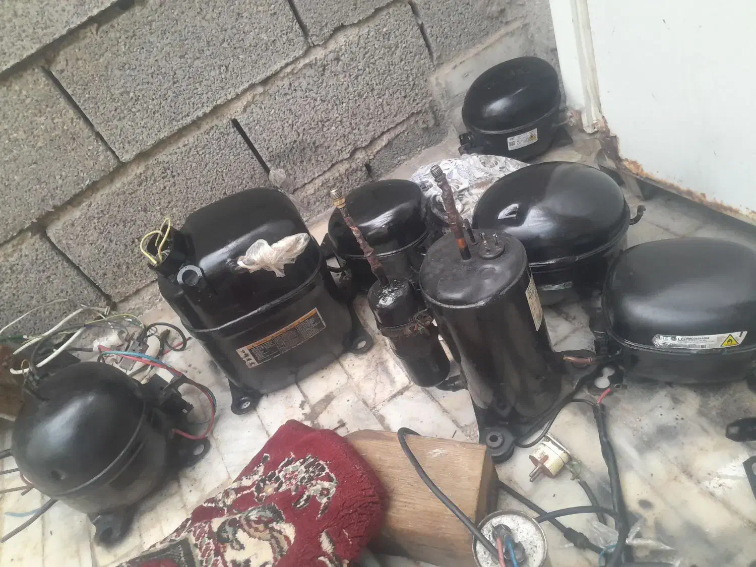 موتوریخچال فابریک بشرت فشار وآمپر وزیر گاز|یخچال و فریزر|بندرعباس, |دیوار