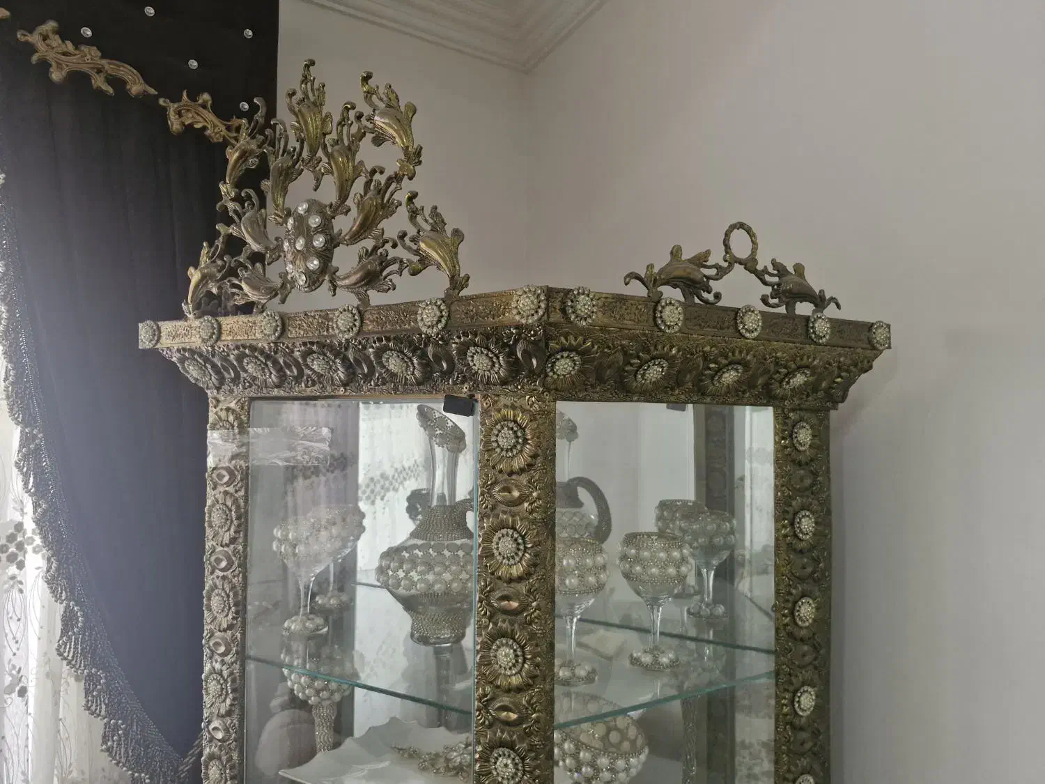 ویترین برنج|بوفه، ویترین، کنسول|ساری, |دیوار