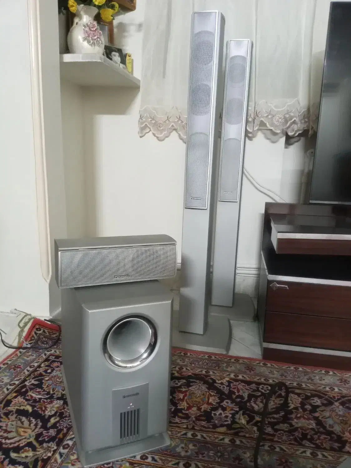 یکدستگاه سینما خانواده پاناسونیک اصل|سیستم صوتی خانگی|تهران, آبشار|دیوار