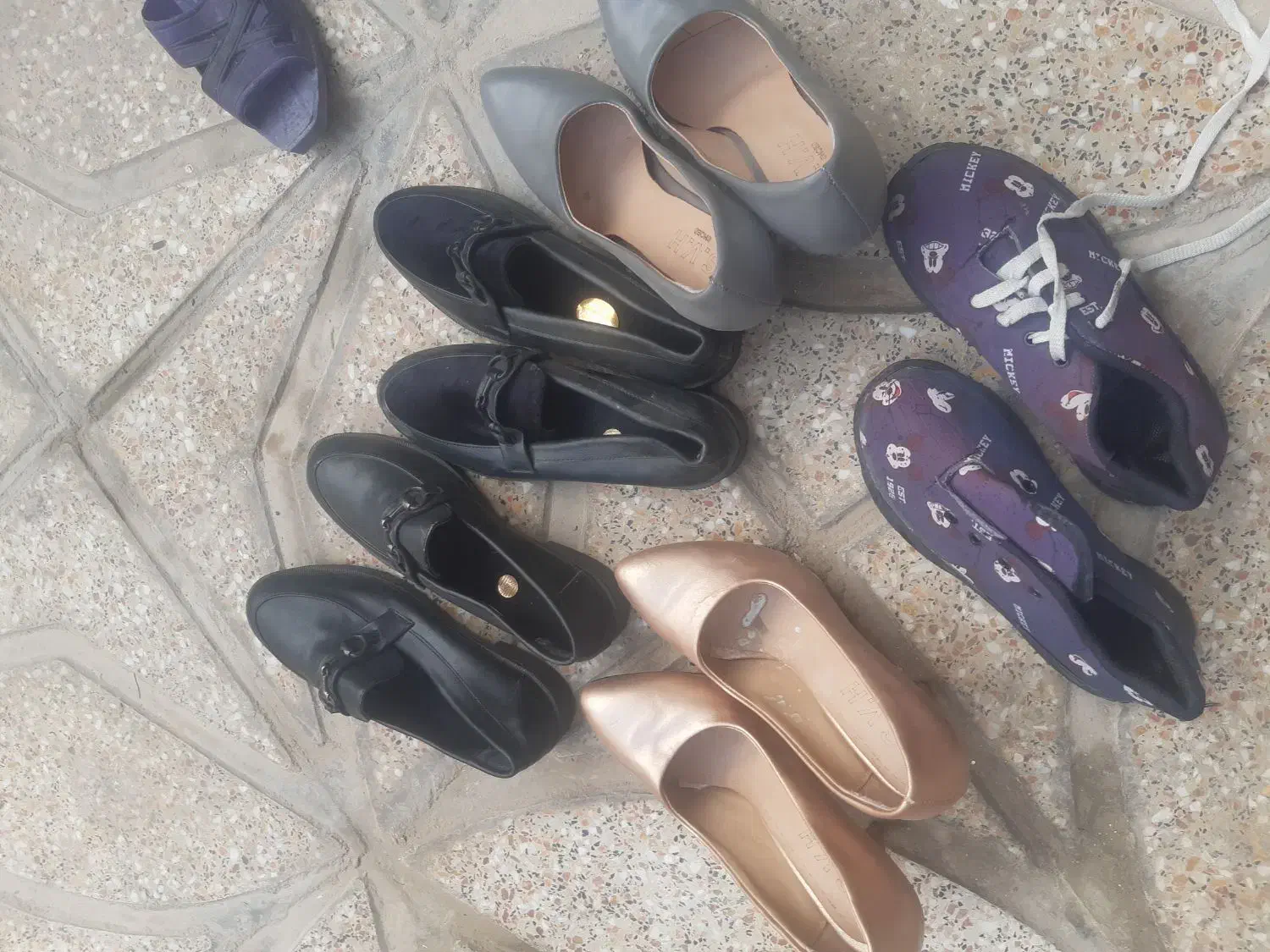 سلام کفش حراج شماره ۳۷کالج جورابی|کیف، کفش، کمربند|سرپل ذهاب, |دیوار