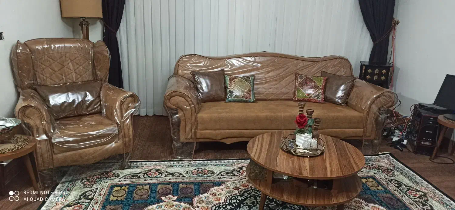 مبل راحتی هفت نفره|مبلمان خانگی و میز عسلی|گنبد کاووس, |دیوار