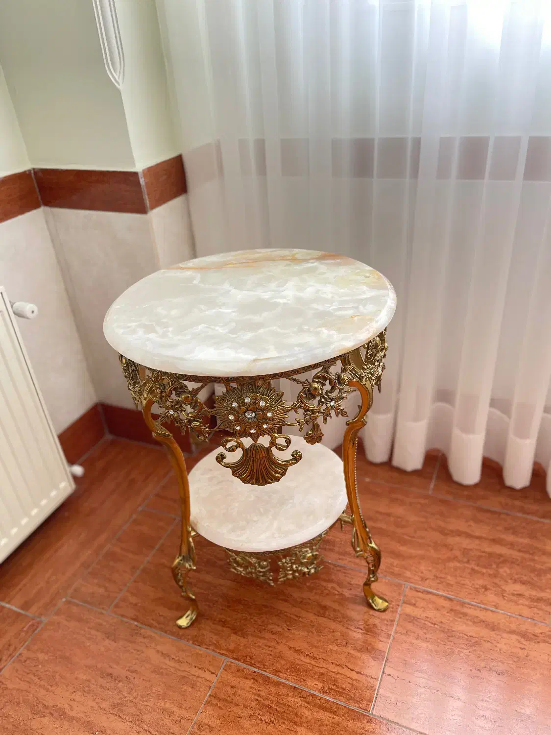 میز برنزی|مبلمان خانگی و میز عسلی|ملکان, |دیوار