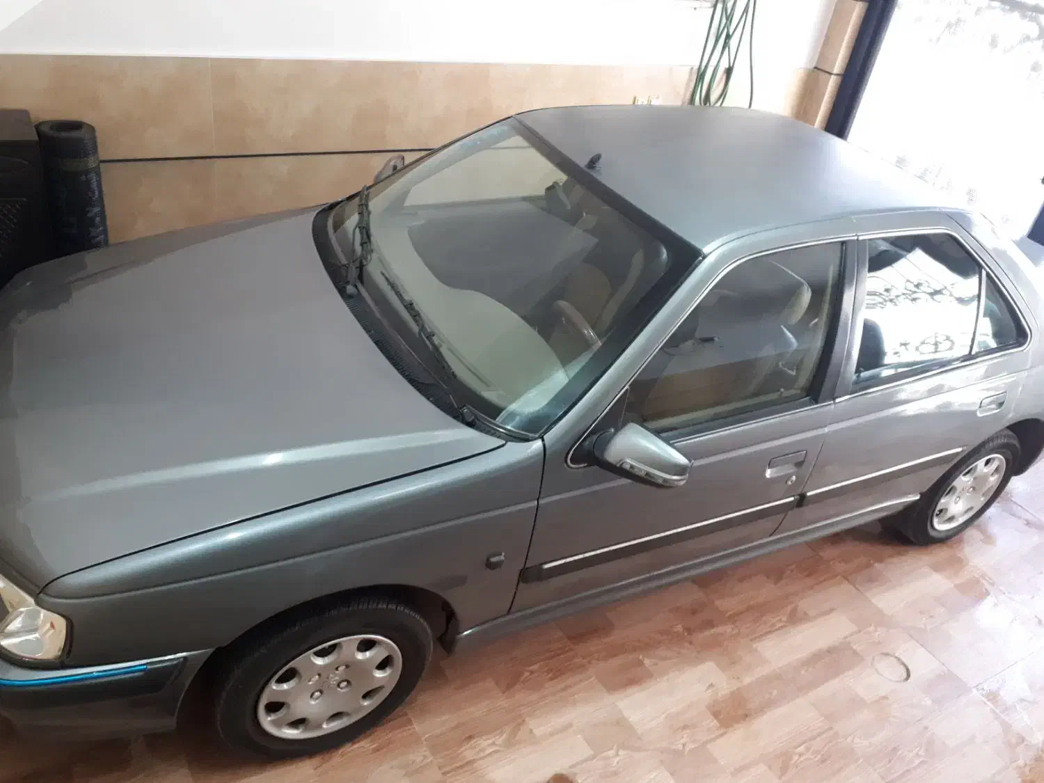 پژو پارس خاکستری ۸۹ خش رخ|خودرو سواری و وانت|بروجرد, |دیوار