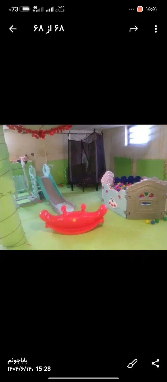 وسایل خانه بازی نو و در حد نو هستن|اسباب‌‌بازی|صائین قلعه, |دیوار