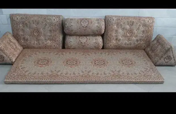 پشتی ترمه شقایق طرح نسترن شاهنشین|پشتی|رشت, کوی مهر|دیوار