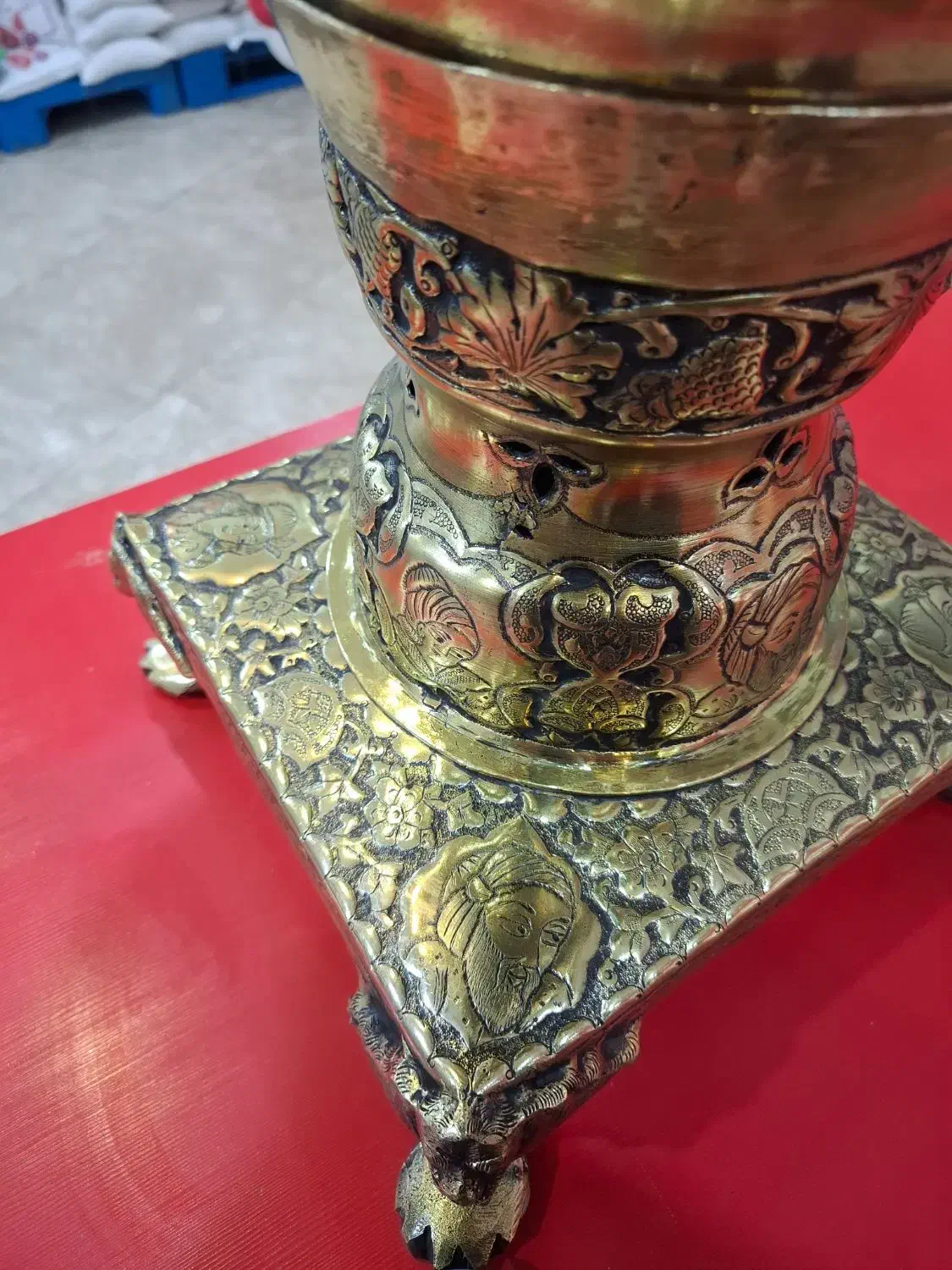 سماور ذغالی کلکسیونی|سماور، چایساز، قهوهساز|پیشوا, |دیوار