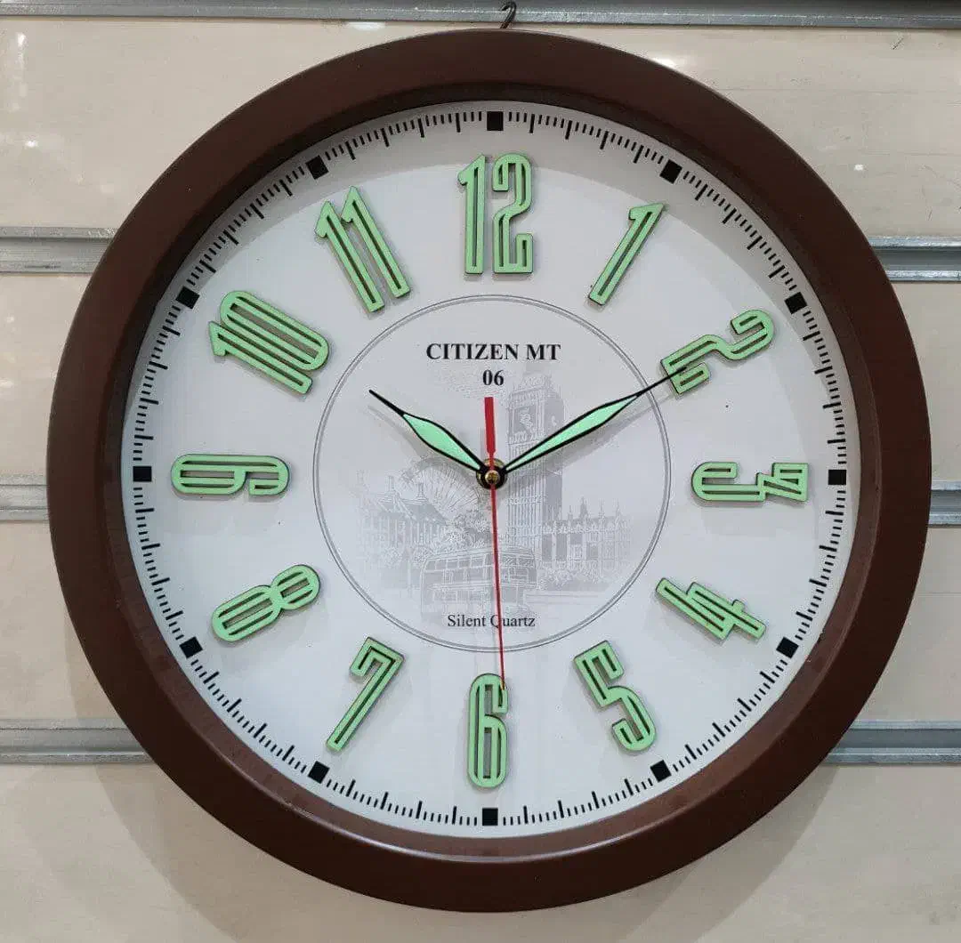 سیتیزن|ساعت دیواری و تزئینی|تهران, مینابی|دیوار