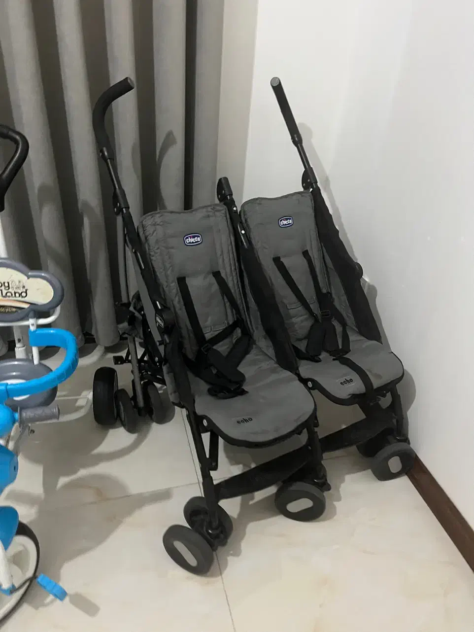 کالسکه دوقلو چیکو اصل مدل اگو|کالسکه و لوازم جانبی|ساری, |دیوار