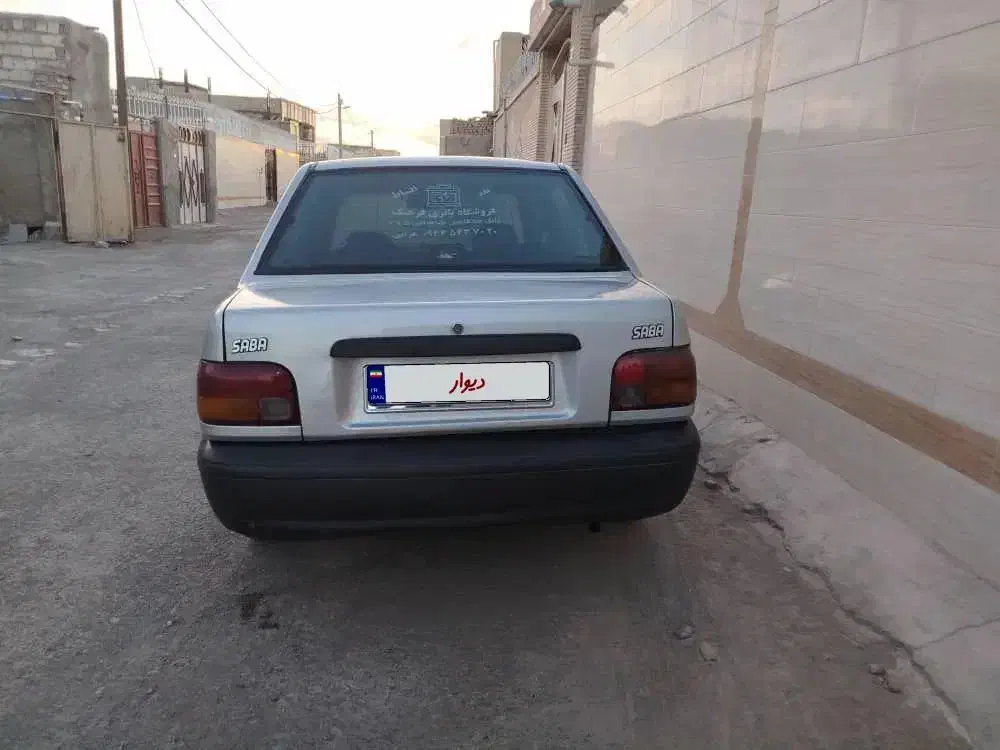 پراید نقره ای مدل 89|خودرو سواری و وانت|زابل, |دیوار