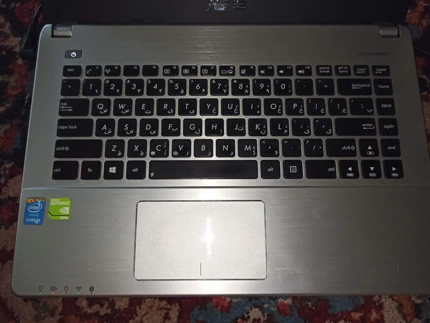 لپتاپ Asus K450LD|رایانه همراه|تهران, نیروی هوایی (پیروزی)|دیوار