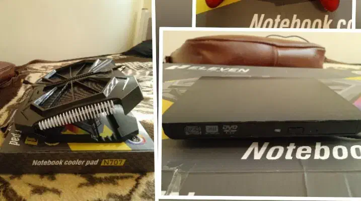 پایه خنک کننده لپ تاپ ودی وی دی رایتردرایو لپ تاپ|قطعات و لوازم جانبی رایانه|تهران, شهرک نفت|دیوار