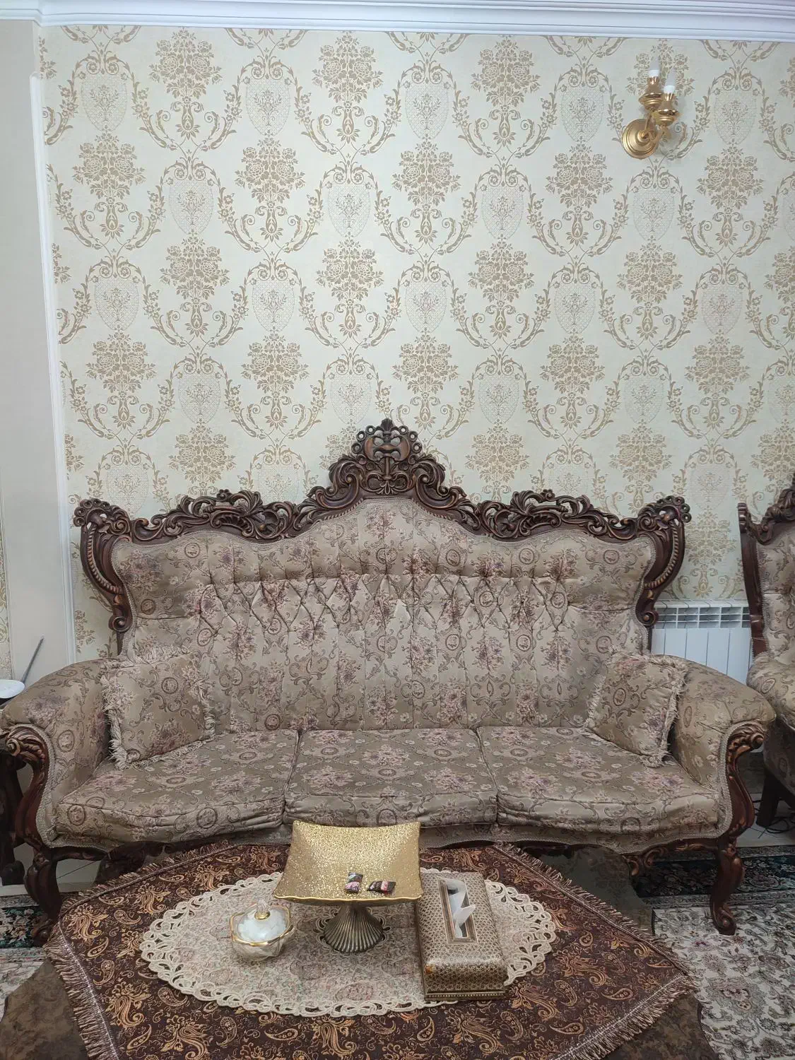 مبلمان سلطنتی استیل|مبلمان خانگی و میز عسلی|تهران, ائمه اطهار|دیوار