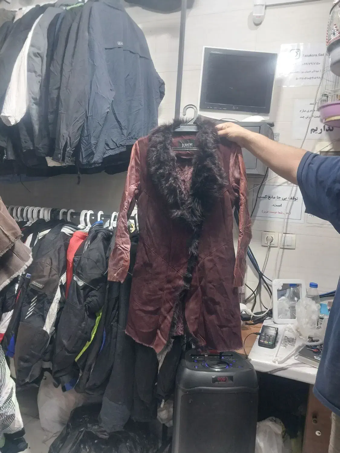 لباس کاپشن بوفالو زنانه تاناکورا استوک|لباس|شیراز, باغشهر اهل بیت|دیوار