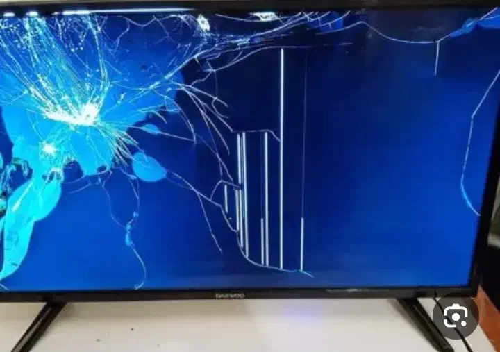 TV شکسته|تلویزیون و پروژکتور|همدان, |دیوار