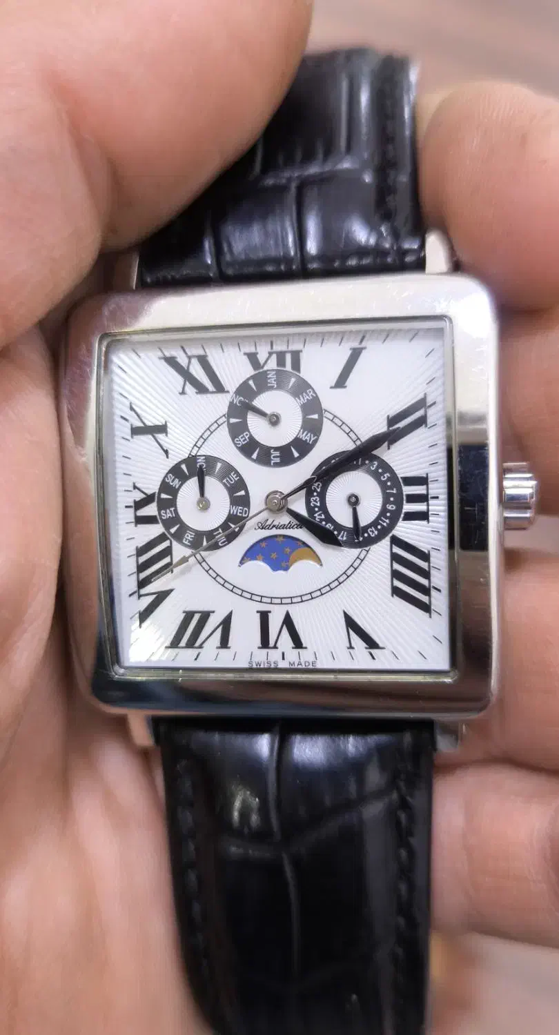 ساعت سوئیسی آدریا تیکا اصل سوئیس|ساعت|سنندج, |دیوار