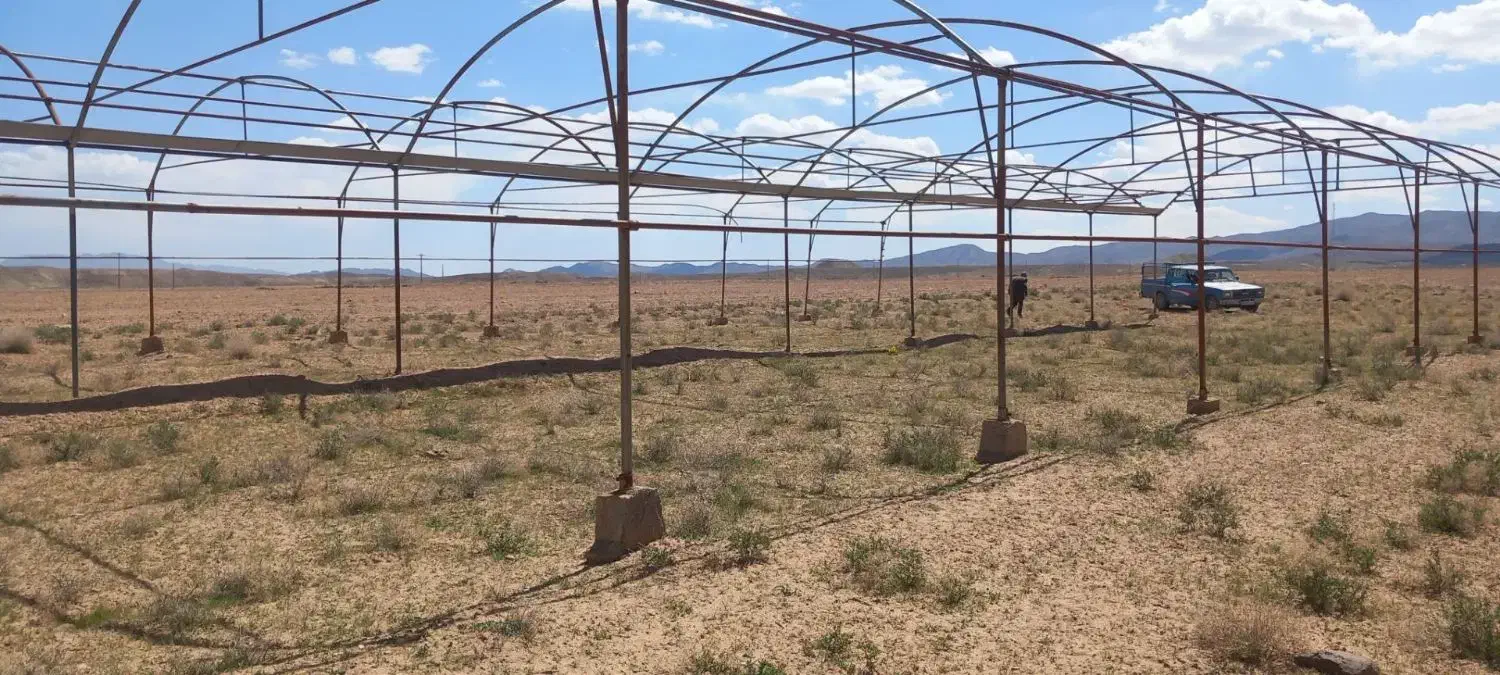 فروش اسکلت گلخانه متراژ ۱۰۰۰|مصالح و تجهیزات ساختمان|زهان, |دیوار