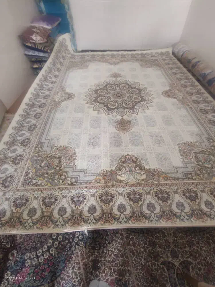 قالی نو استفاده نشده1200شانه تراکم3600|فرش|بندرعباس, |دیوار