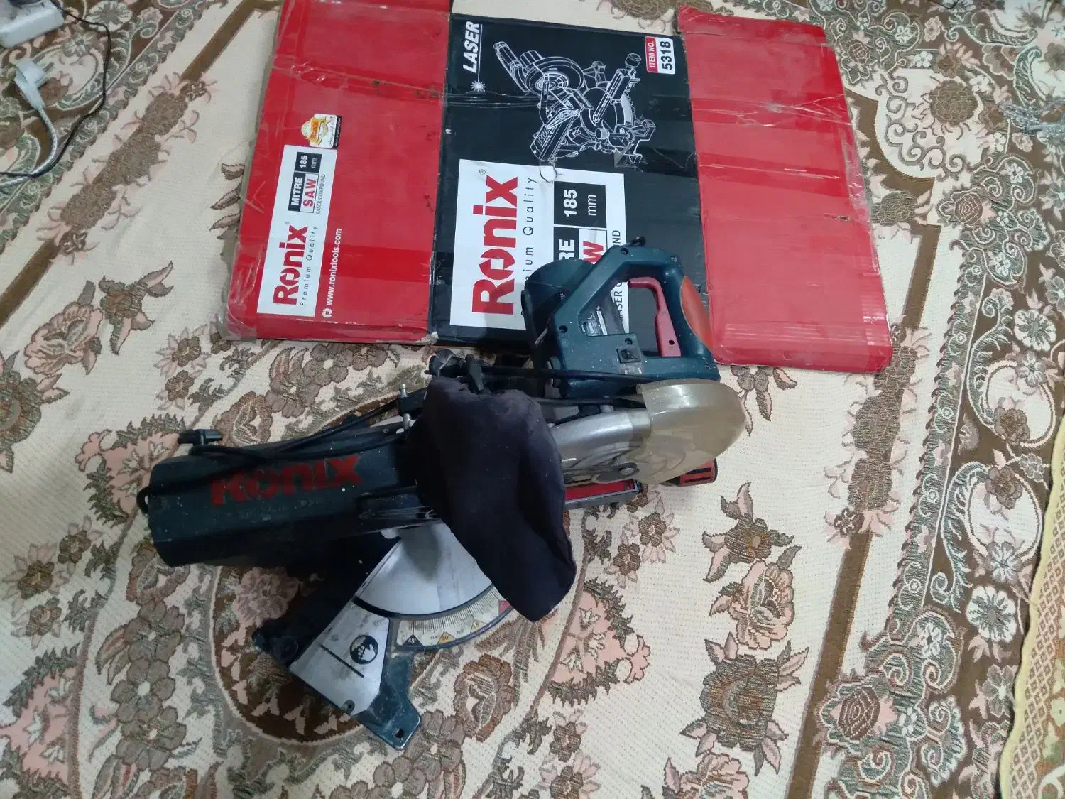 فارسی بر رونیکس ۵۳۱۸ همراه با کارتن و دفترچه|ابزارآلات|مشهد, امیر|دیوار