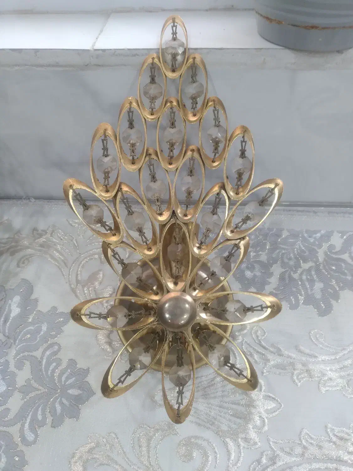 ۲ عدد لوستر دیواری سالم ،جنس برنج|لوستر و چراغ آویز|تهران, بهداشت|دیوار